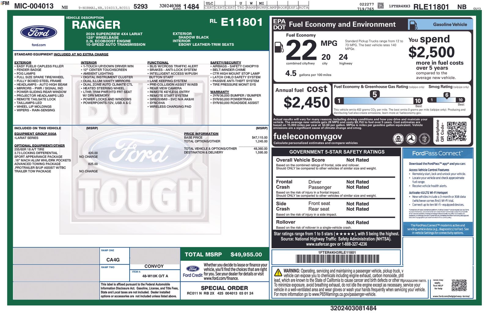 Thumbnail: 2024 Ford Ranger - 5