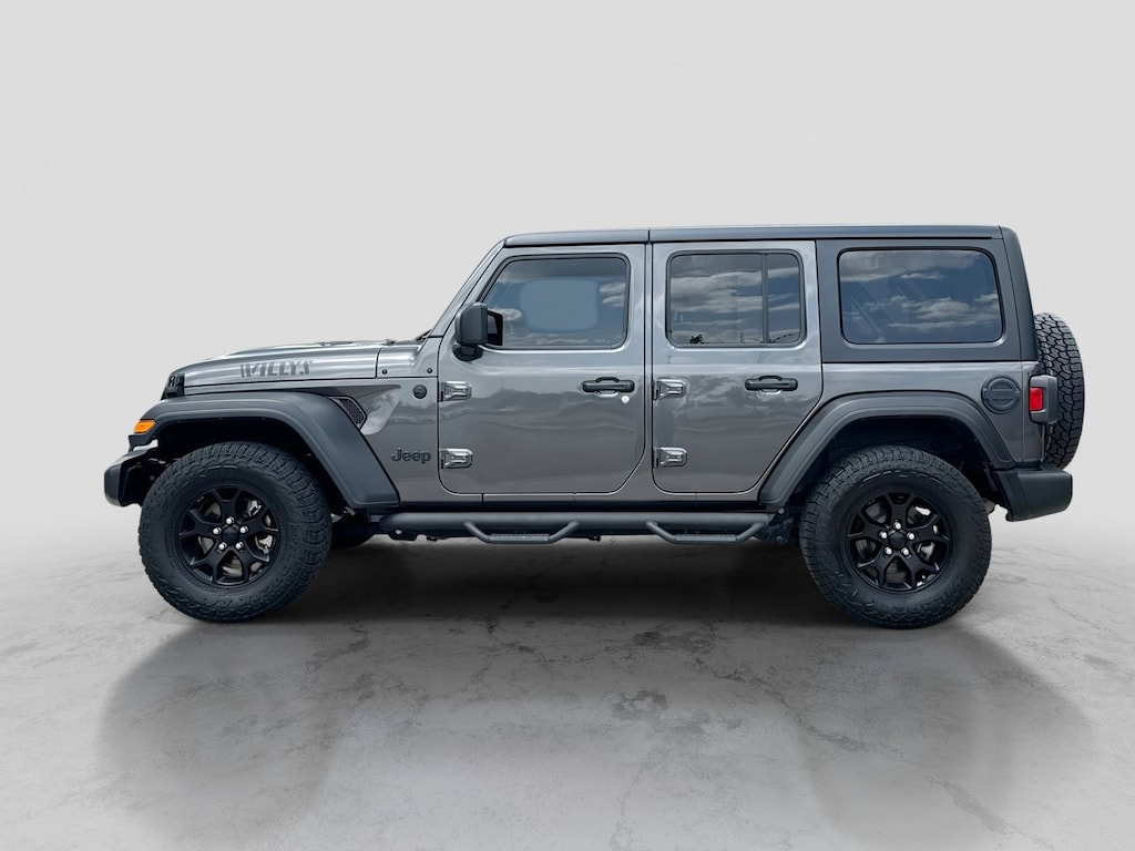 Used 2021 Jeep Wrangler Unlimited Willys SUV