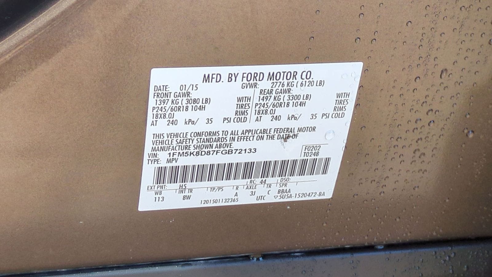Thumbnail: 2015 Ford Explorer - 36