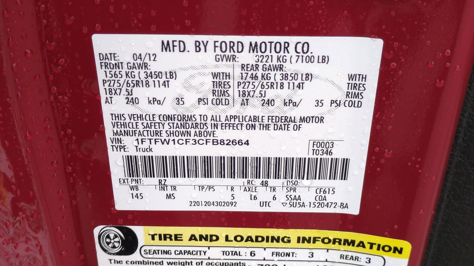 Thumbnail: 2012 Ford F-150 - 40