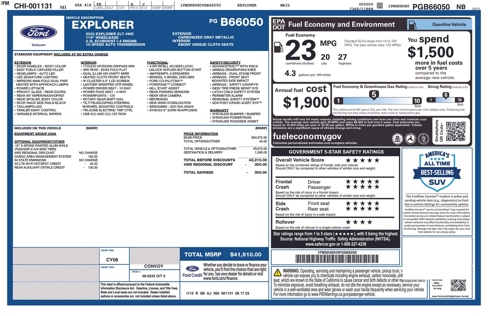Thumbnail: 2023 Ford Explorer - 4