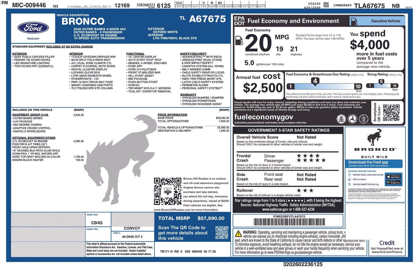 Thumbnail: 2026 Ford Bronco - 5