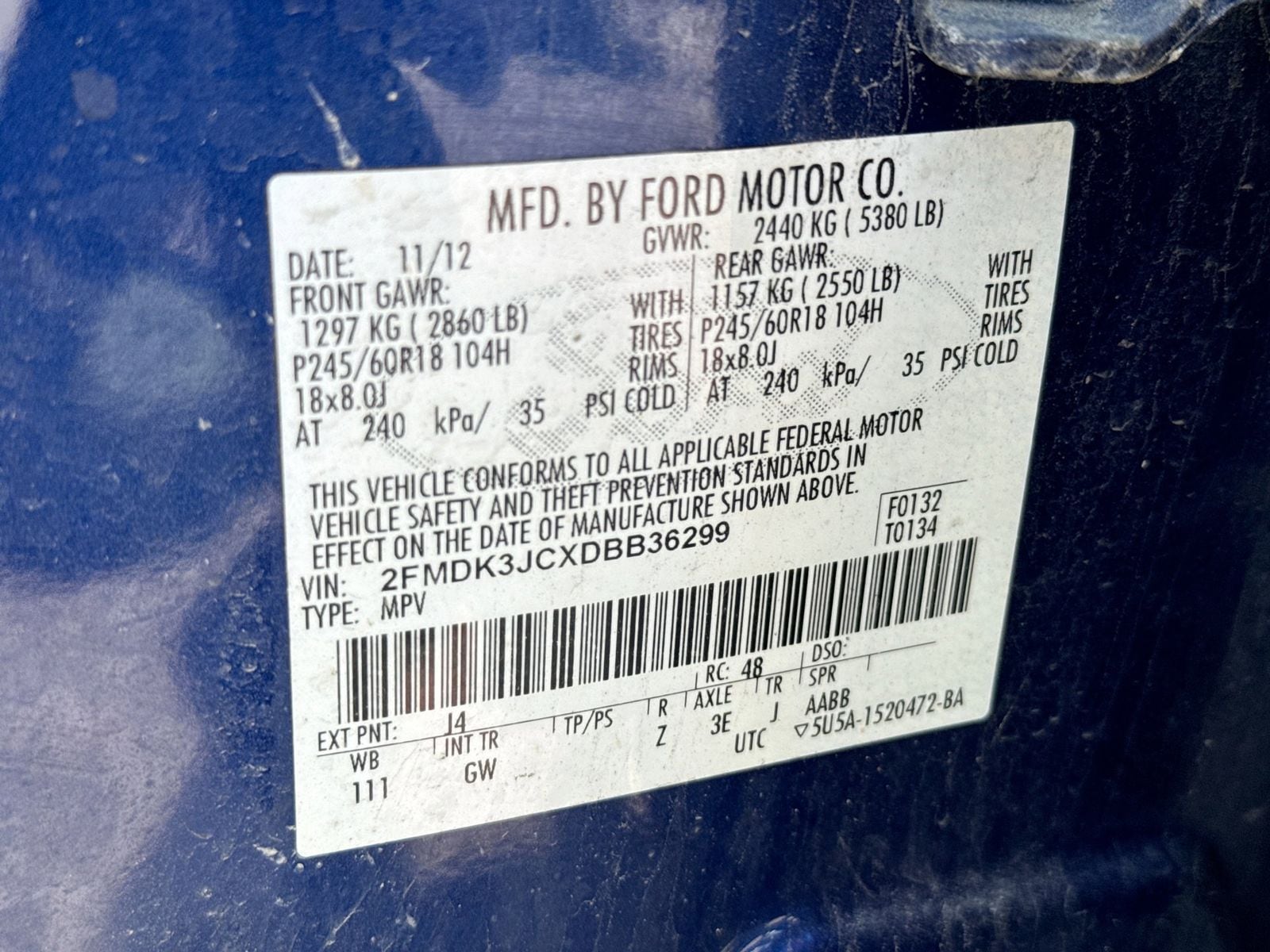 Thumbnail: 2013 Ford Edge - 16