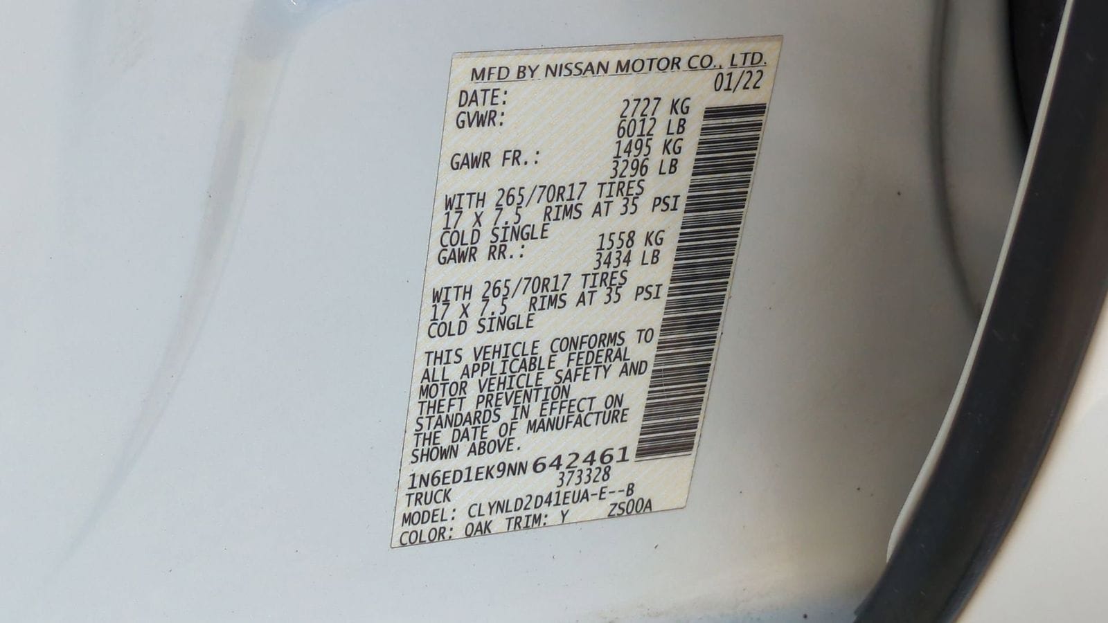 Thumbnail: 2022 Nissan Frontier - 45