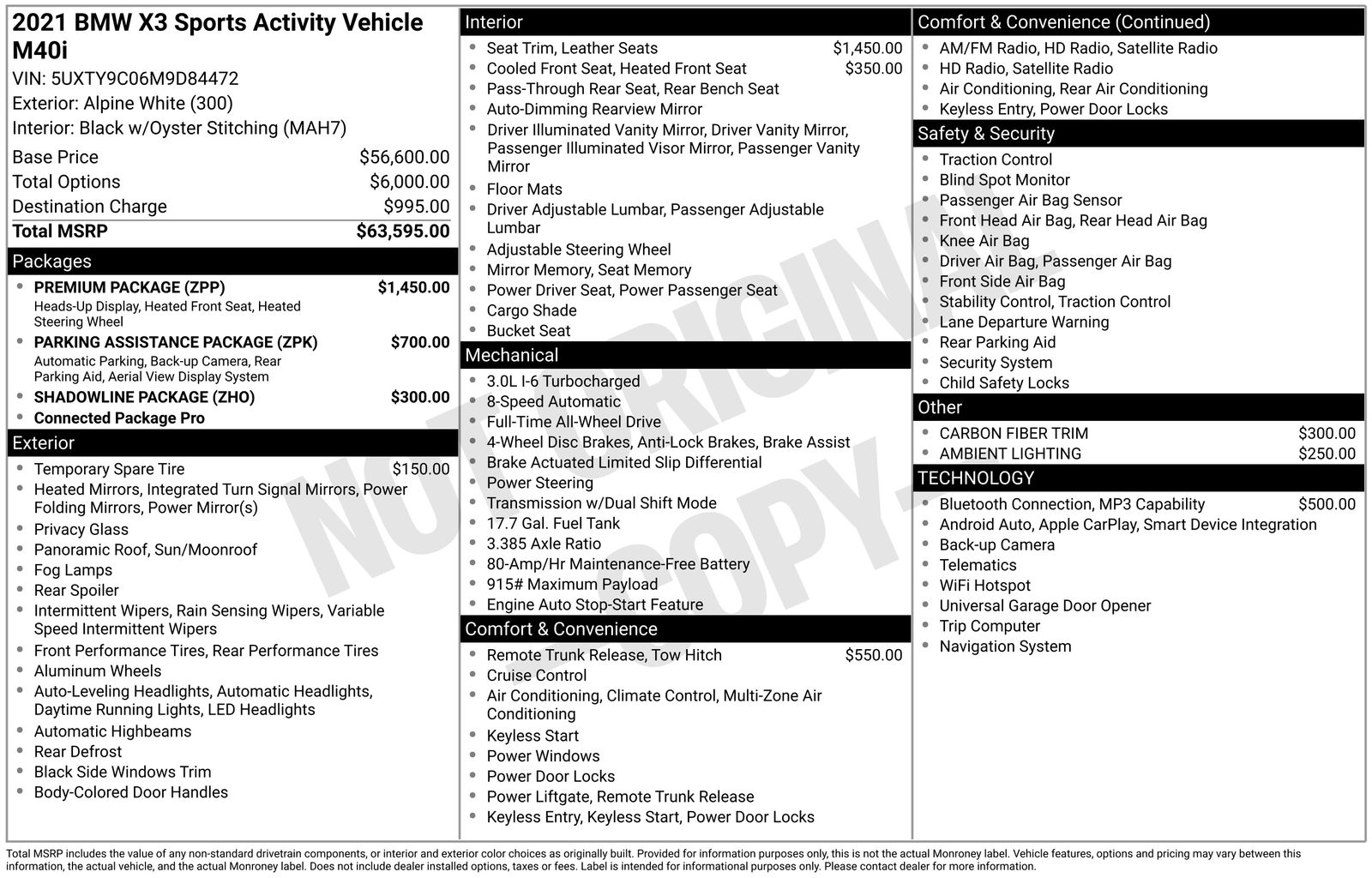 Thumbnail: 2021 BMW X3 - 4