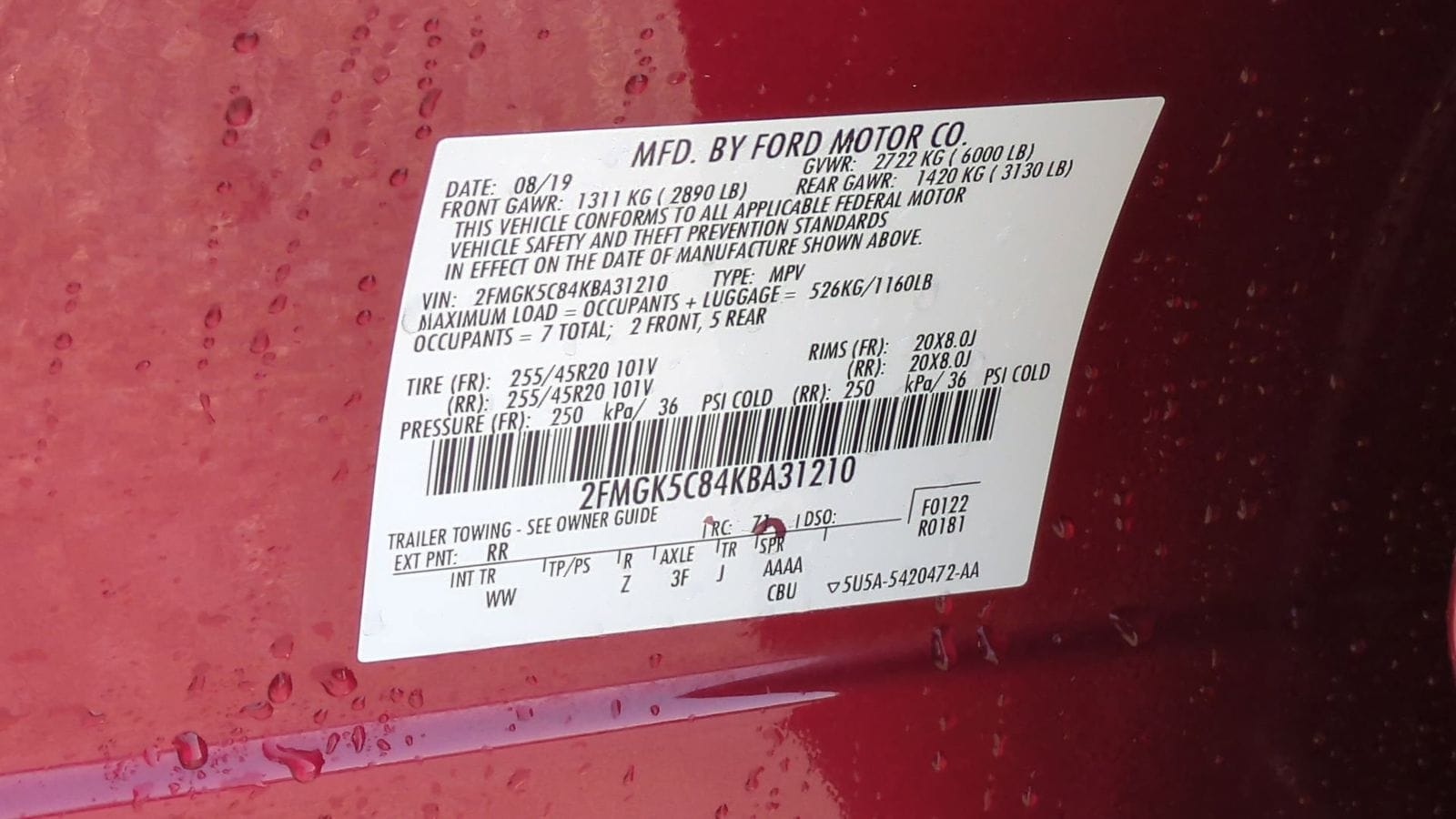 Thumbnail: 2019 Ford Flex - 42