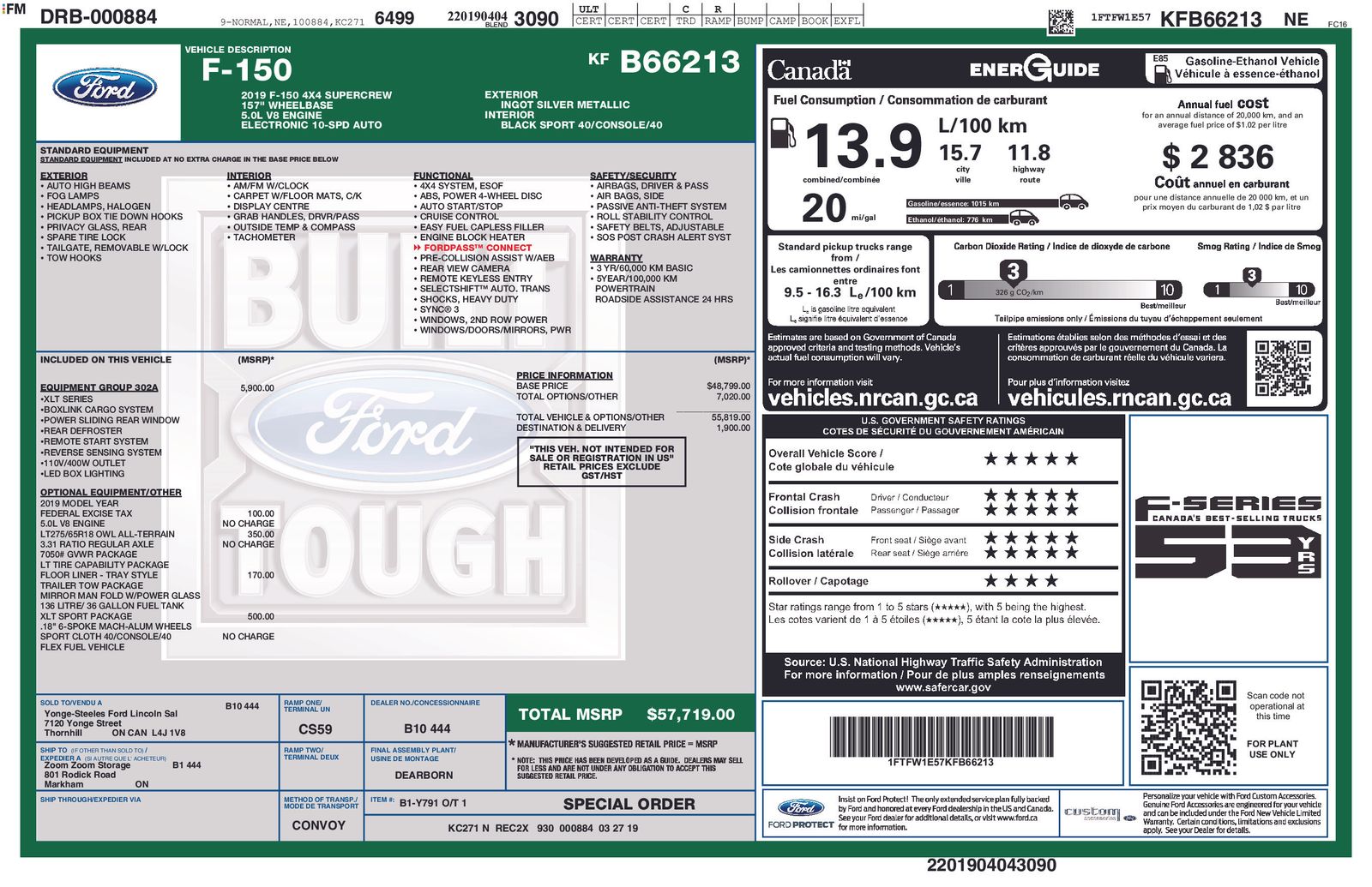 Thumbnail: 2019 Ford F-150 - 4