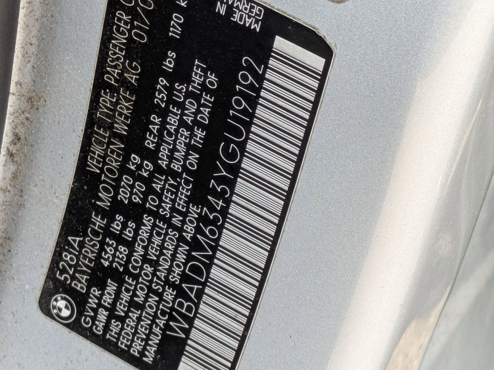 Thumbnail: 2000 BMW 5 Series - 10