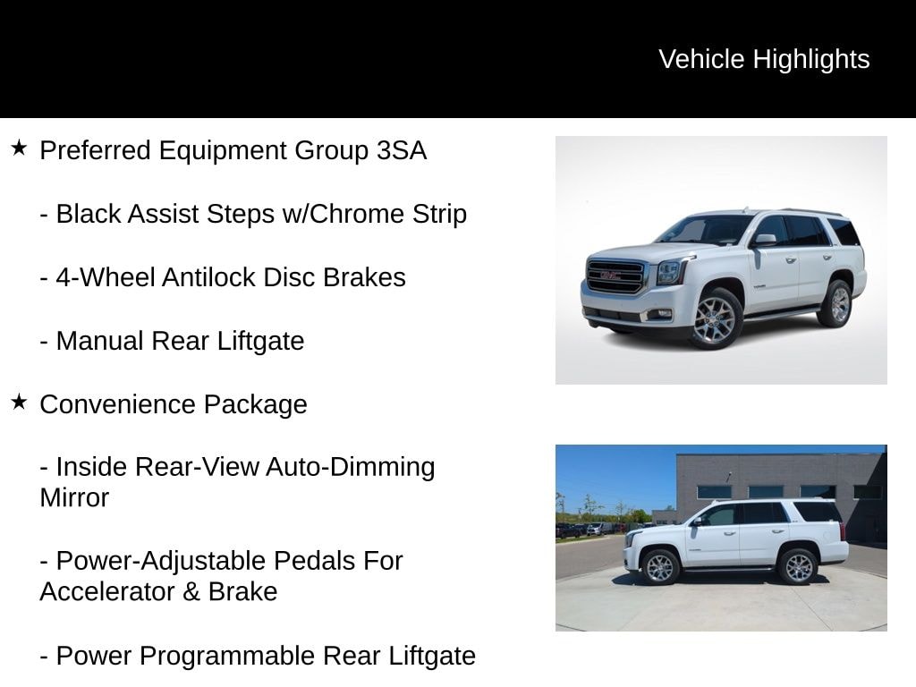 2019 GMC Yukon SLE 6