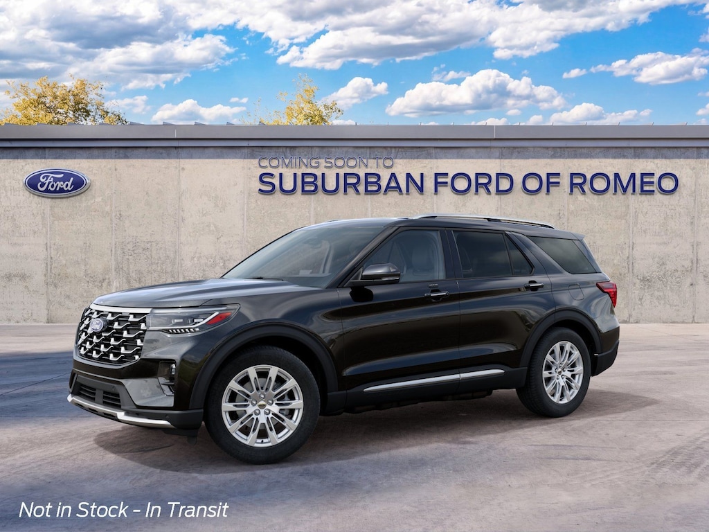 New 2027 Ford Explorer Platinum SUV