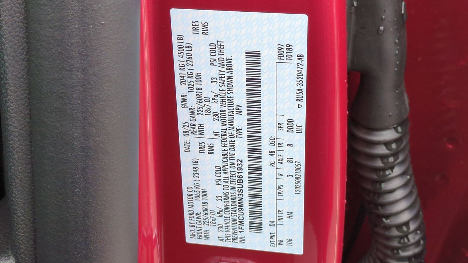 Thumbnail: 2025 Ford Escape - 36