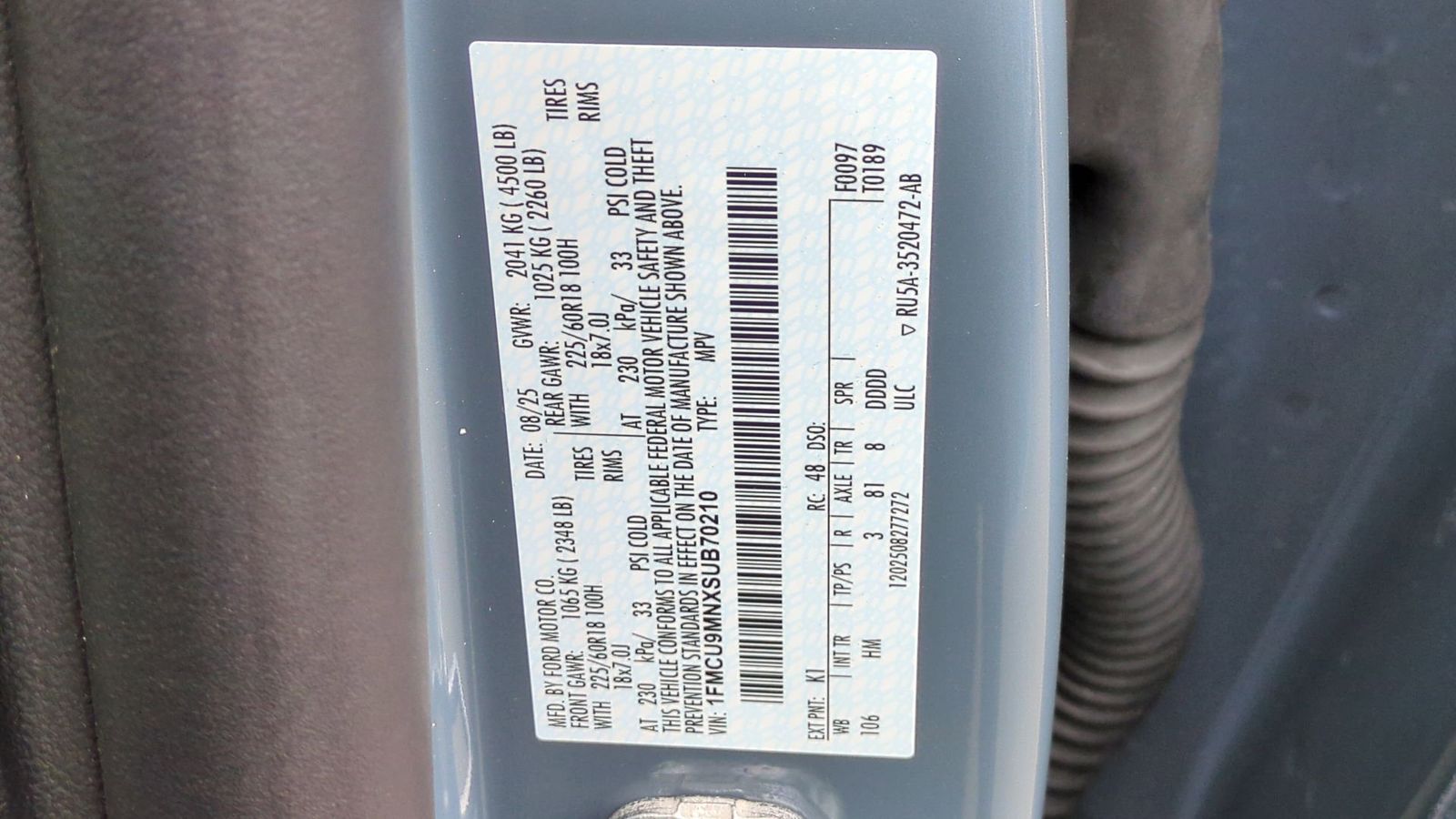 Thumbnail: 2025 Ford Escape - 36