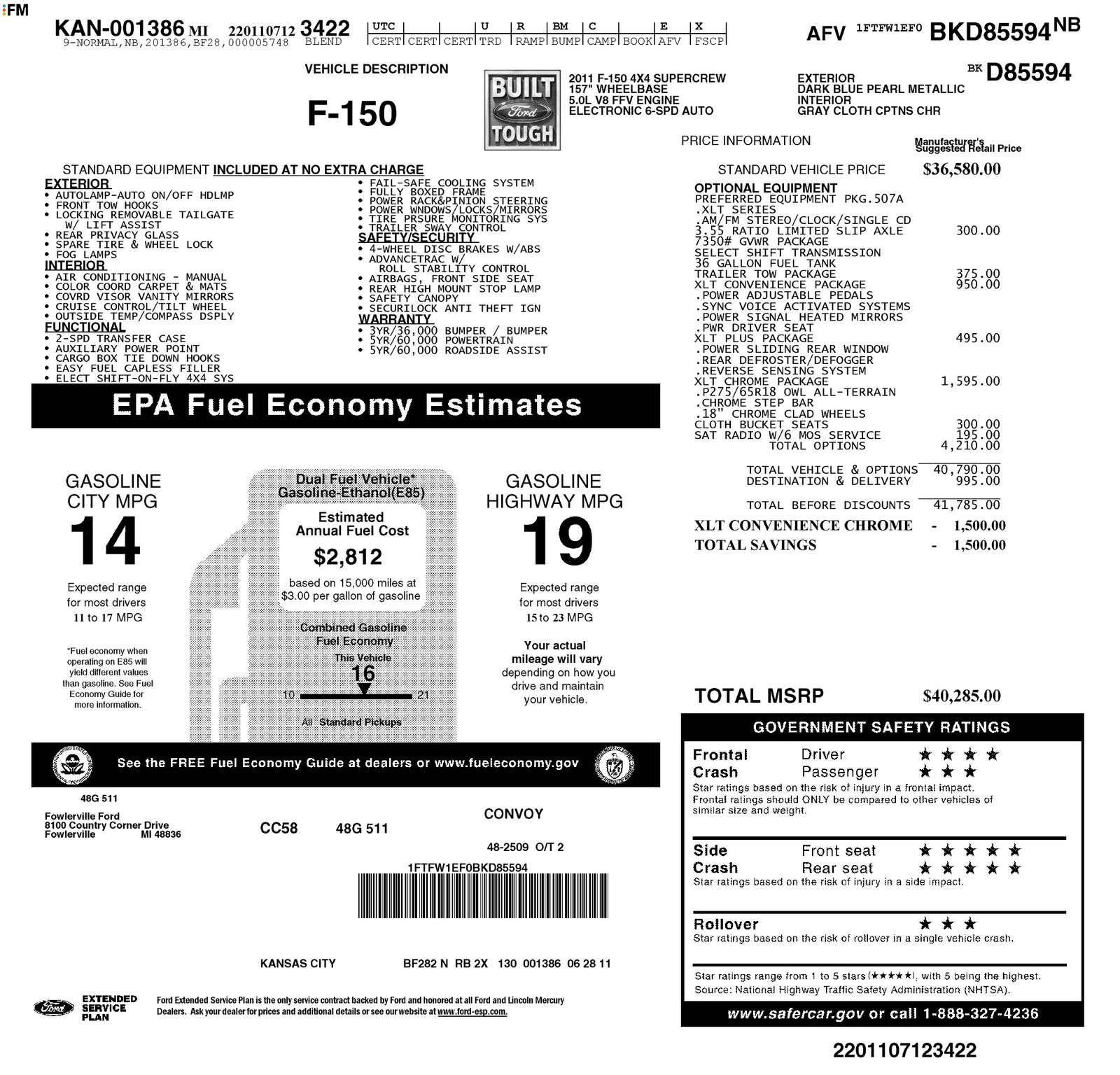 Thumbnail: 2011 Ford F-150 - 8