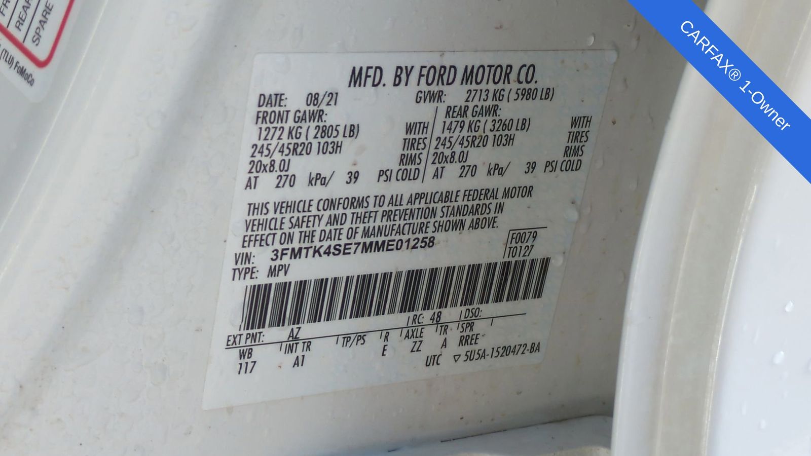 Thumbnail: 2021 Ford Mustang Mach-E - 42