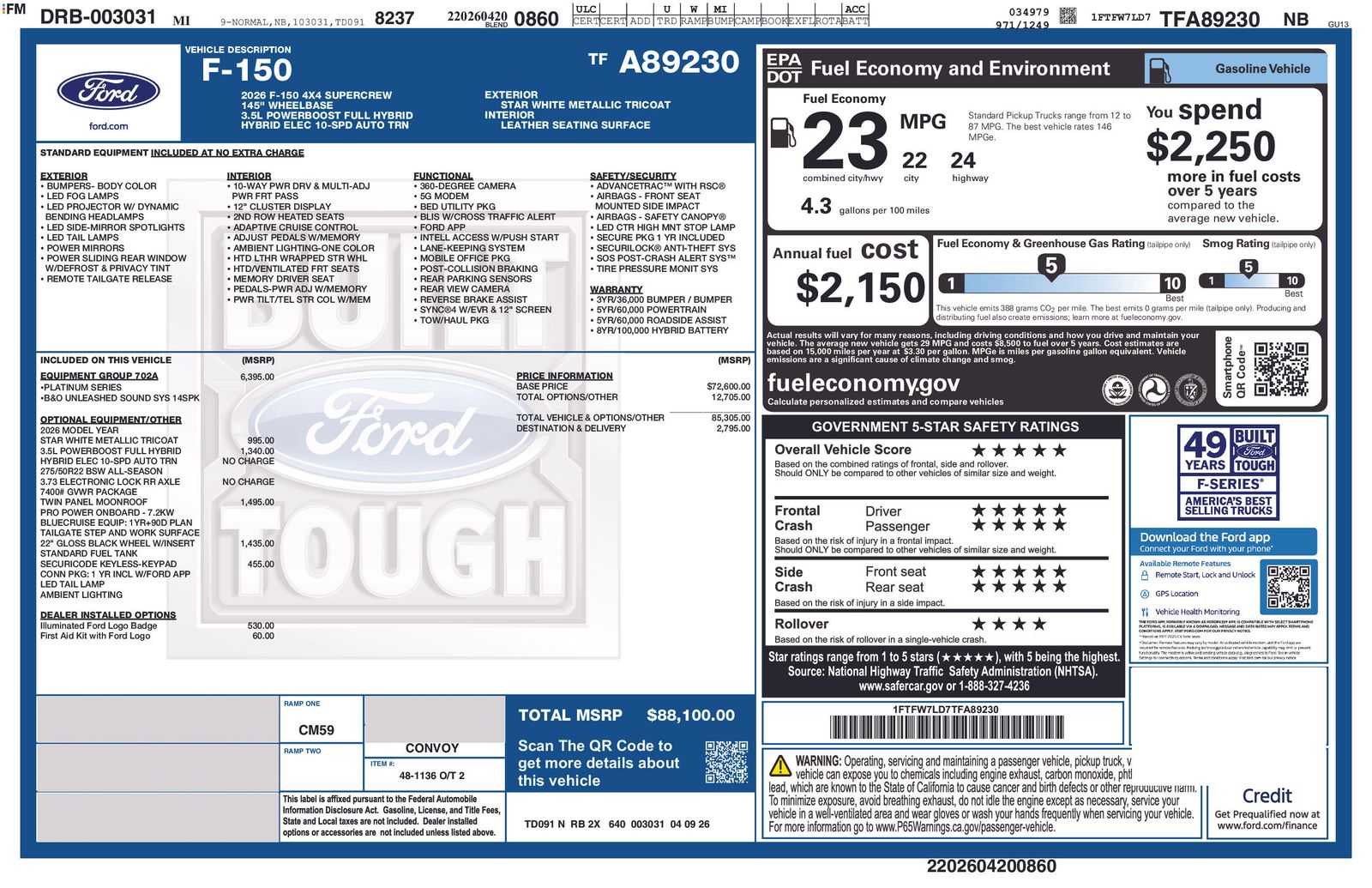 Thumbnail: 2026 Ford F-150 - 5