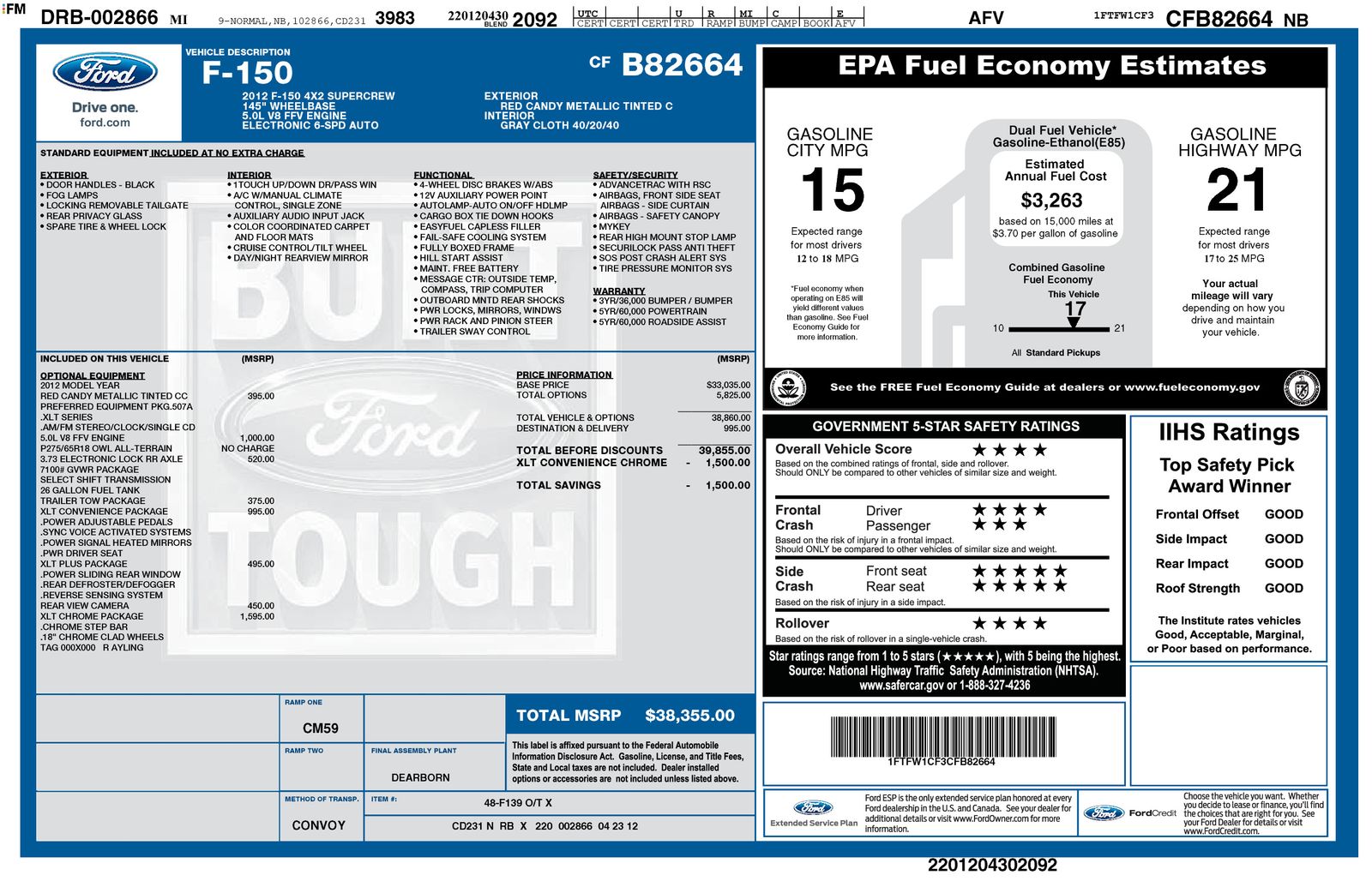 Thumbnail: 2012 Ford F-150 - 4