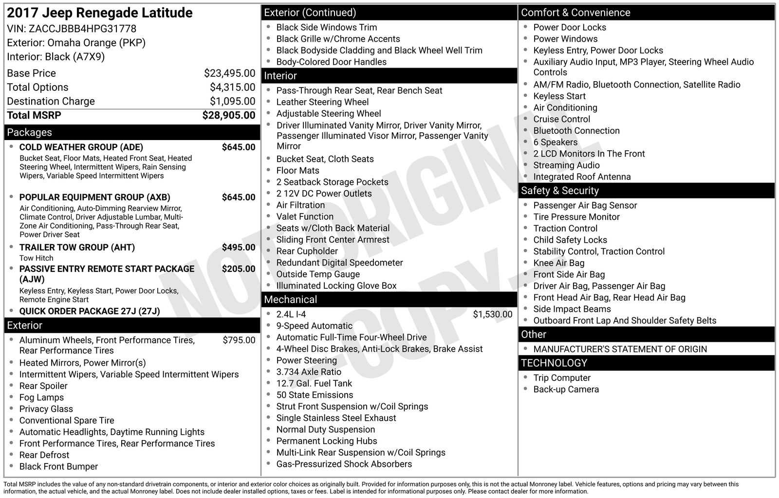 Thumbnail: 2017 Jeep Renegade - 8