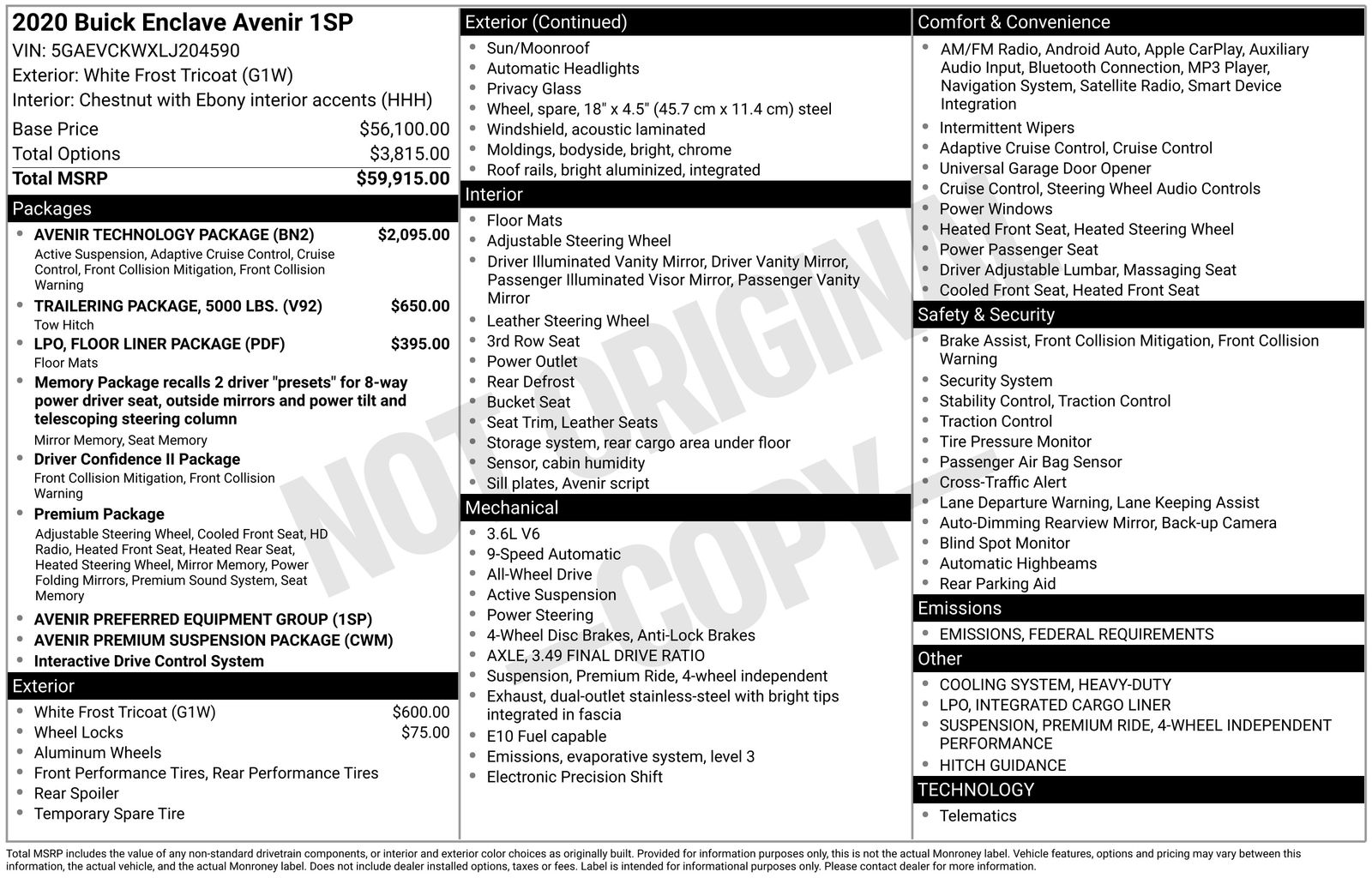 Thumbnail: 2020 Buick Enclave - 4