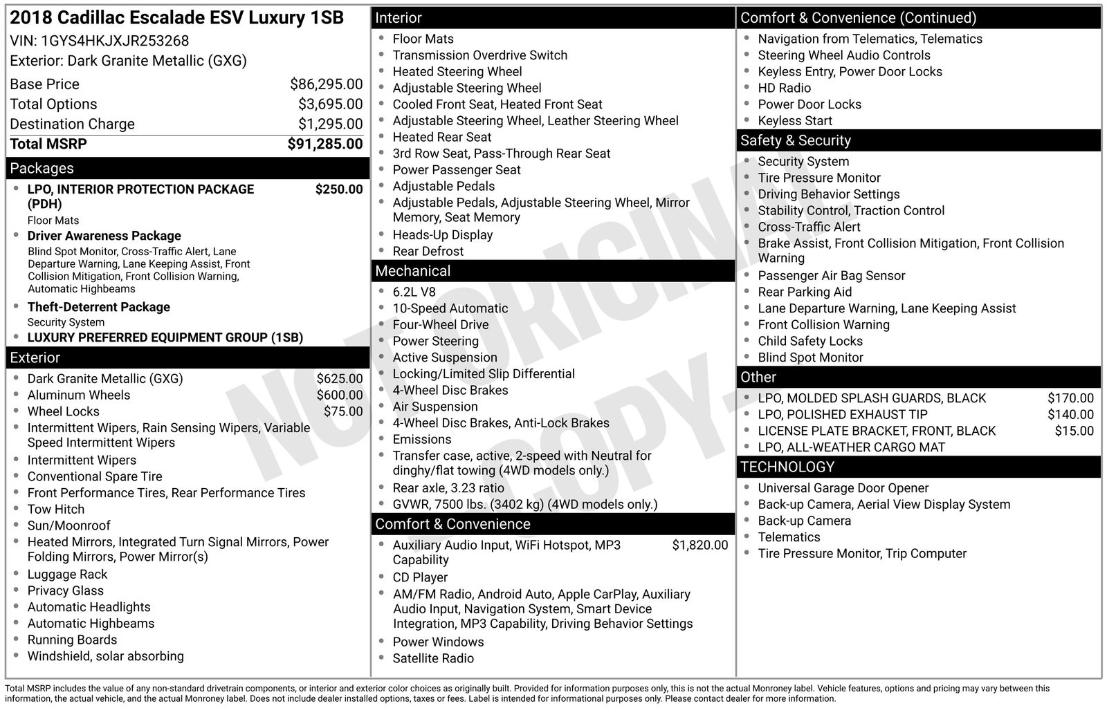 Thumbnail: 2018 Cadillac Escalade - 4