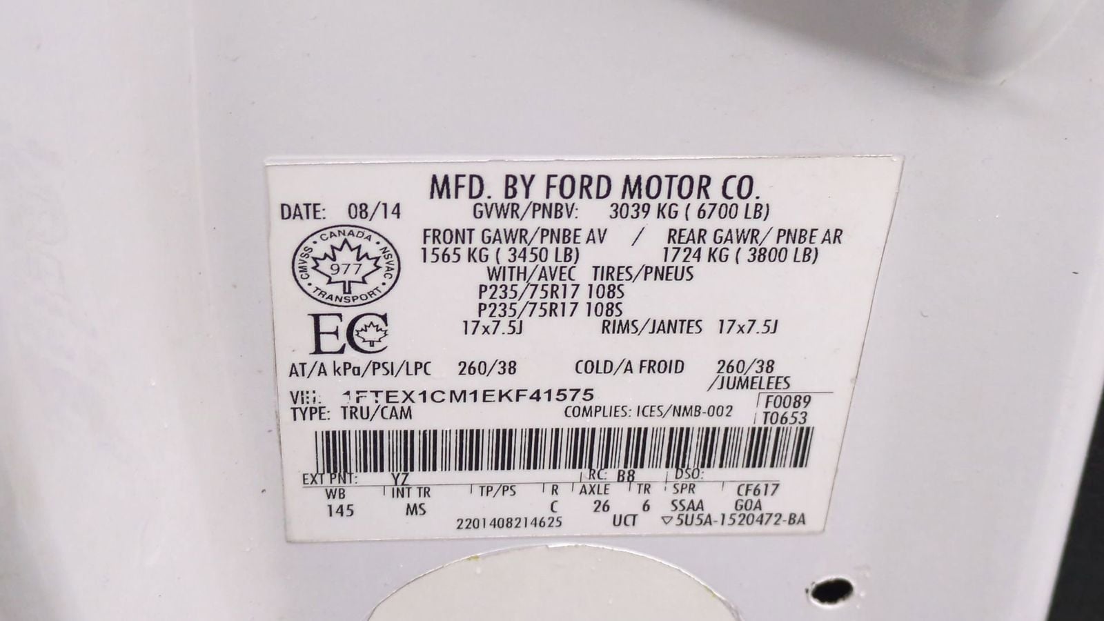 Thumbnail: 2014 Ford F-150 - 39