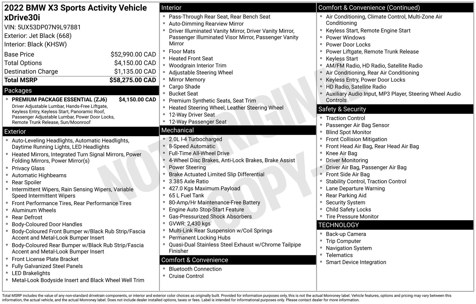 Thumbnail: 2022 BMW X3 - 4
