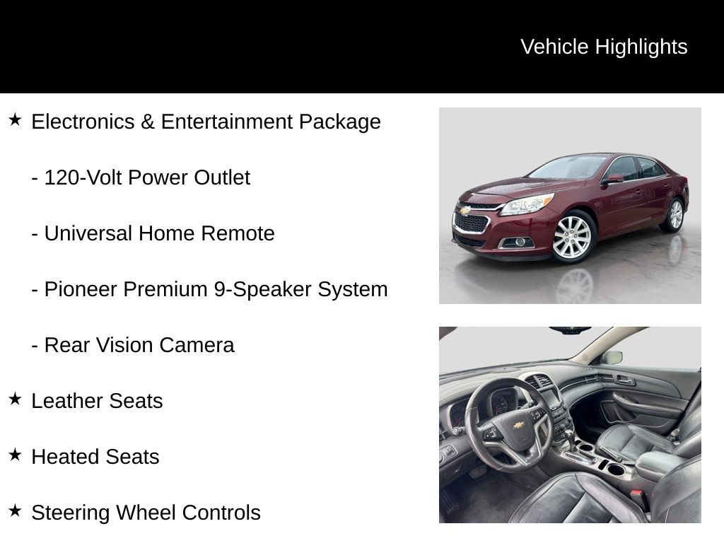 Thumbnail: 2015 Chevrolet Malibu - 11