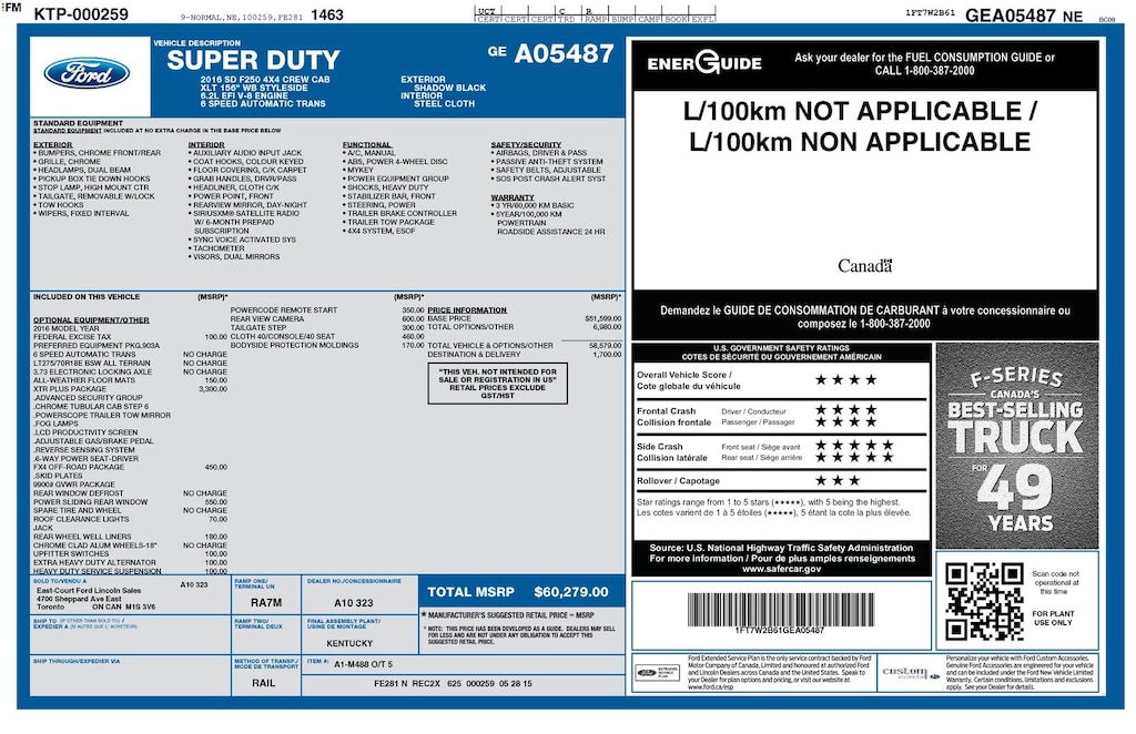 Used 2016 Ford F-250SD XLT Truck