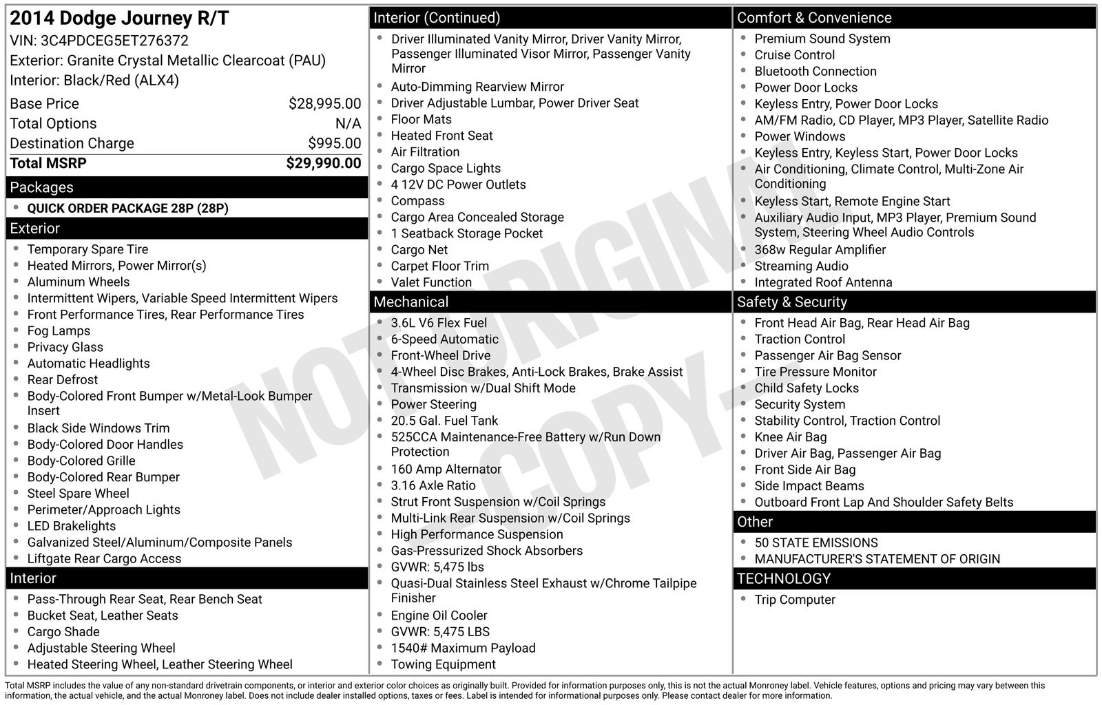 Thumbnail: 2014 Dodge Journey - 4