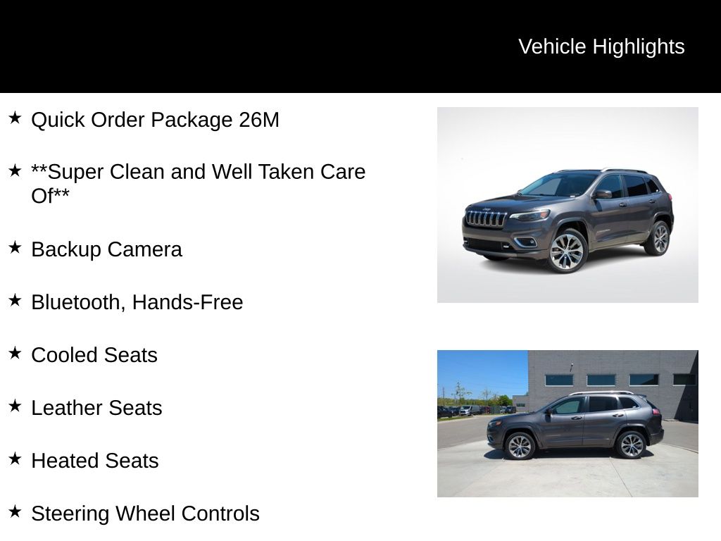 2019 Jeep Cherokee Overland 6