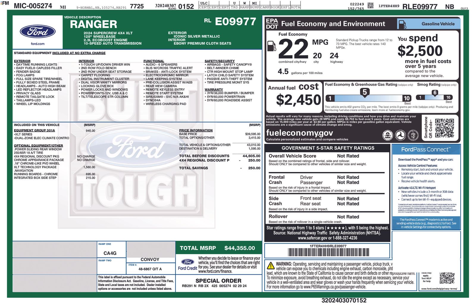 Thumbnail: 2024 Ford Ranger - 5