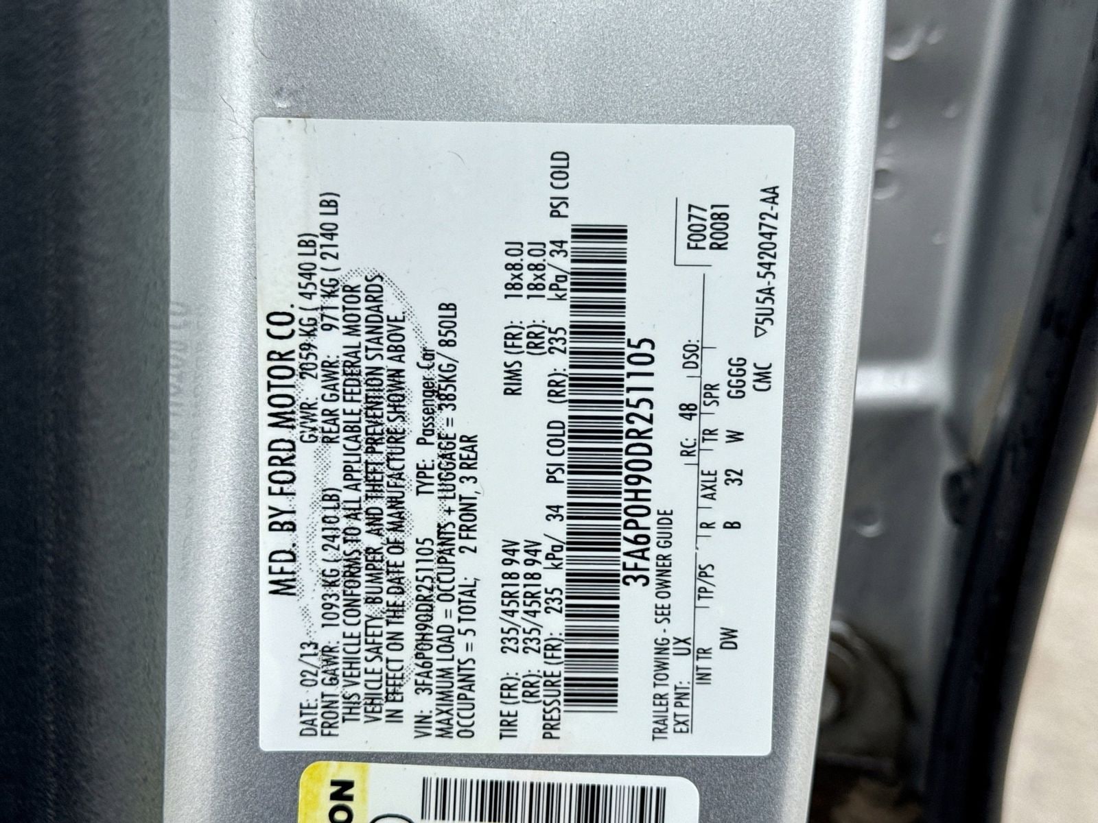 Thumbnail: 2013 Ford Fusion - 36