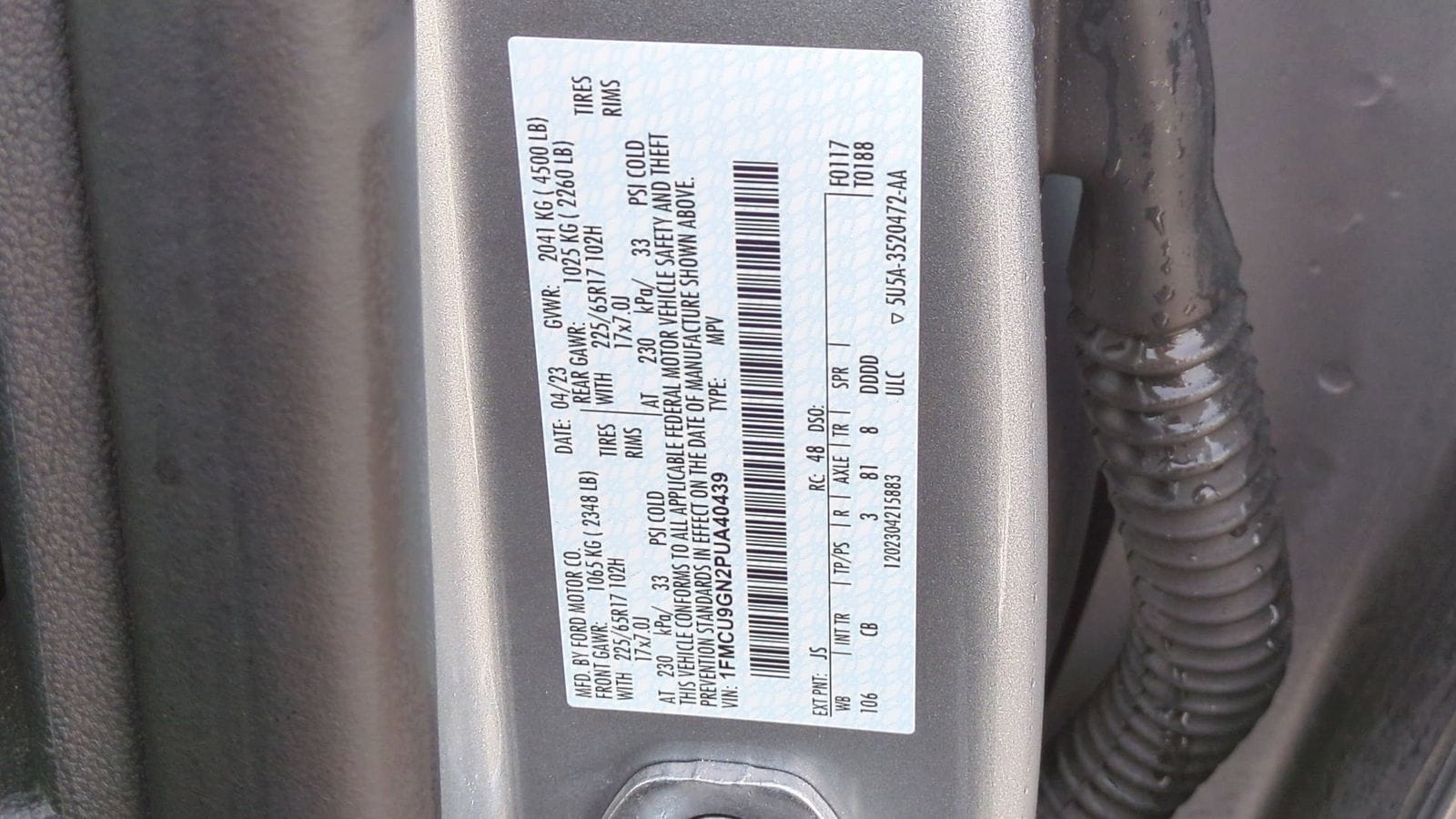 Thumbnail: 2023 Ford Escape - 38