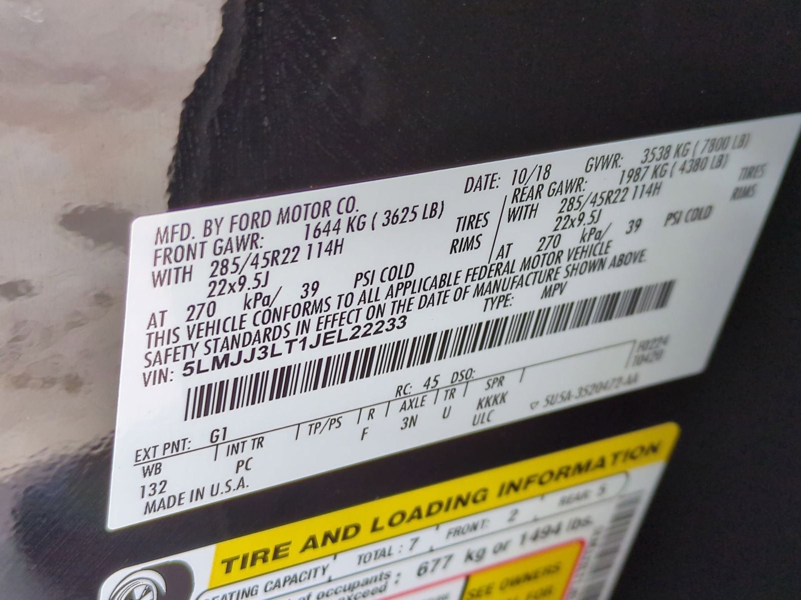 Thumbnail: 2018 Lincoln Navigator L - 43