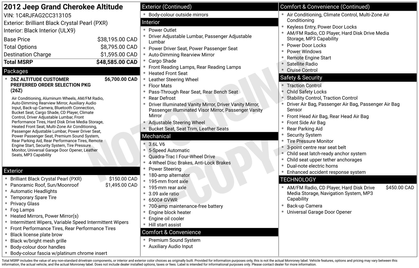 Thumbnail: 2012 Jeep Grand Cherokee - 8