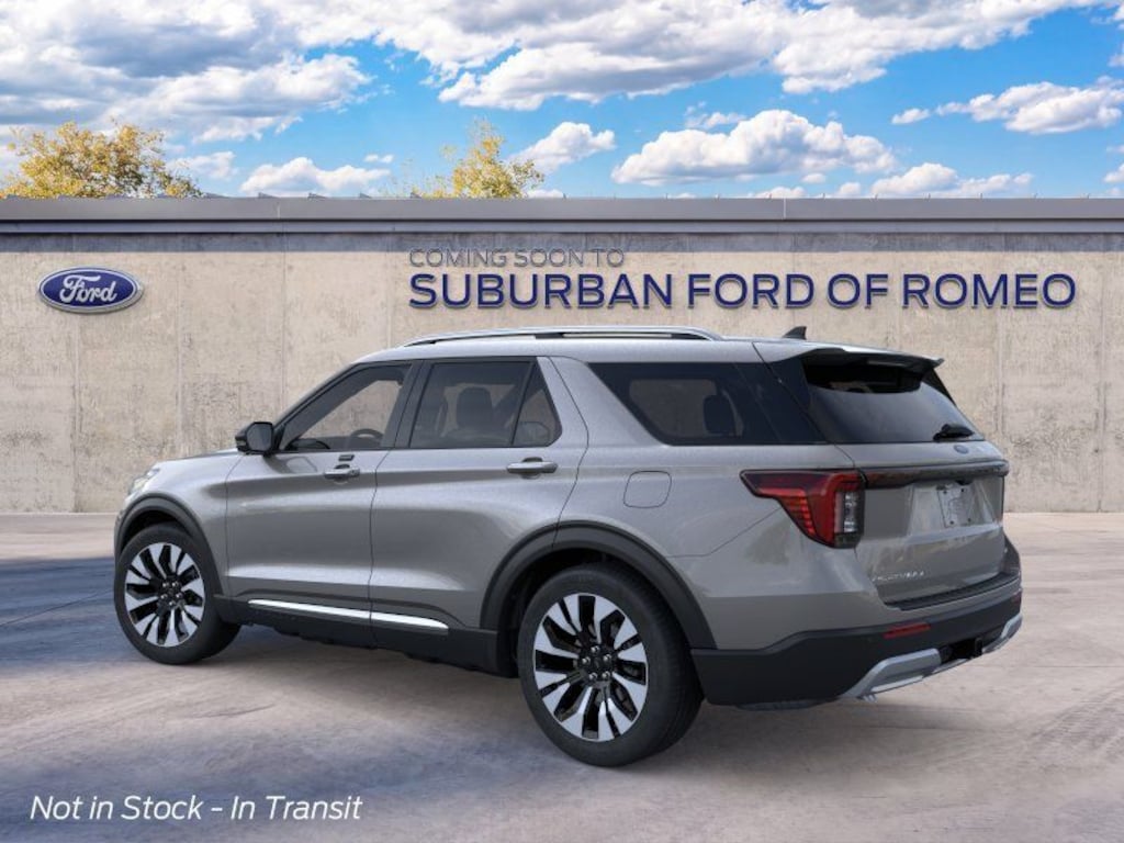 New 2026 Ford Explorer Platinum SUV
