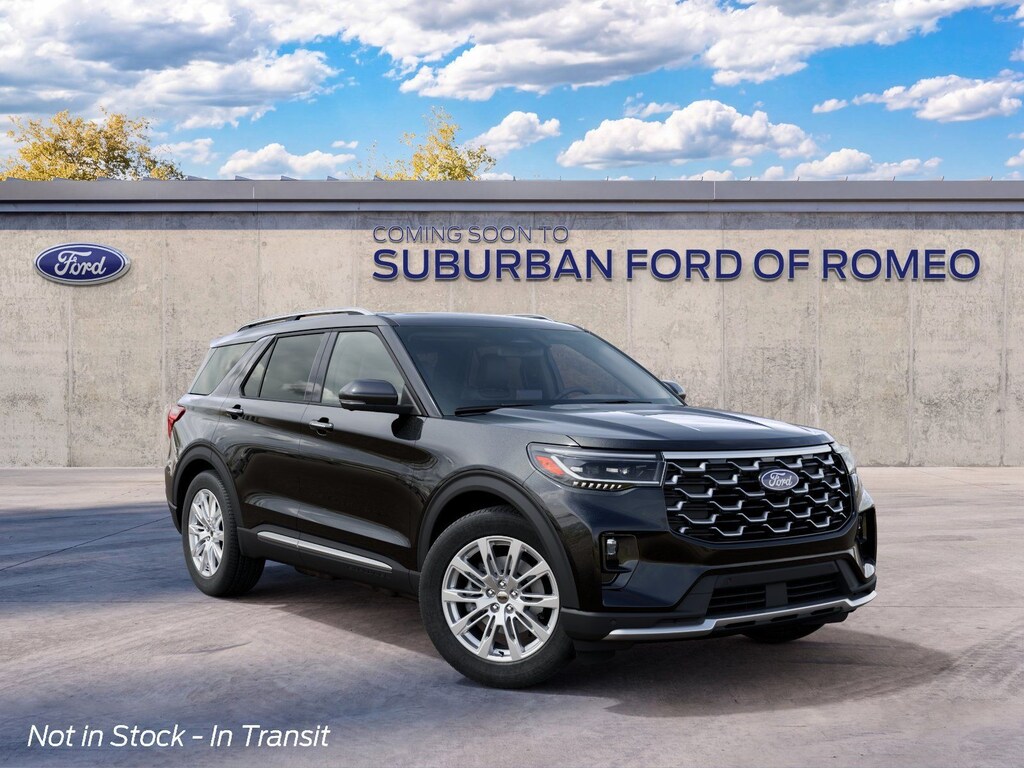 New 2027 Ford Explorer Platinum SUV