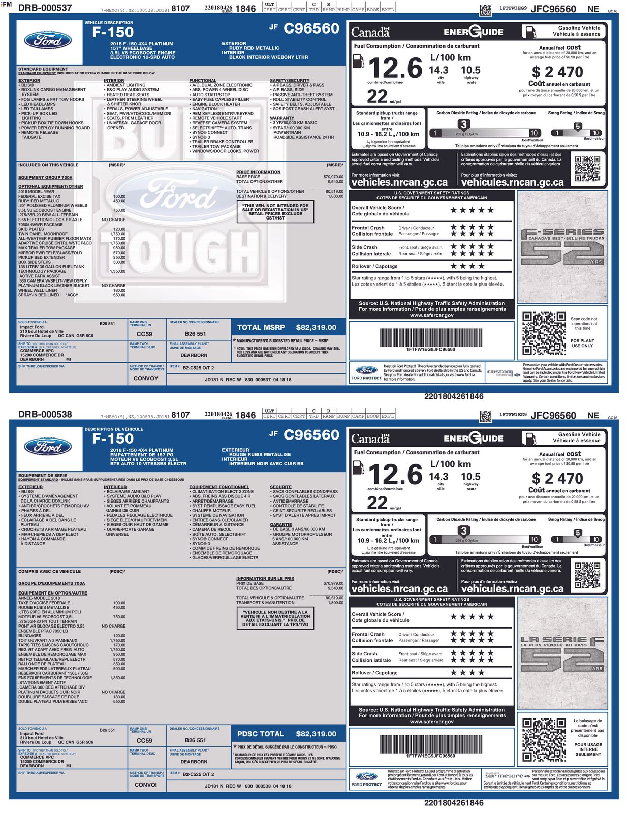 Thumbnail: 2018 Ford F-150 - 4