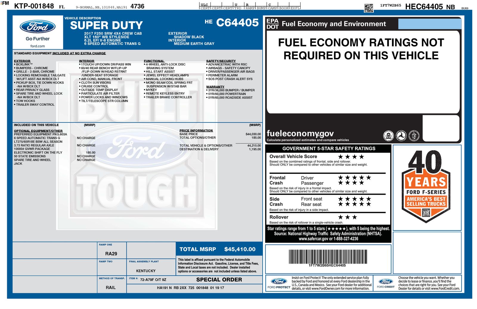 Thumbnail: 2017 Ford F-250 - 4