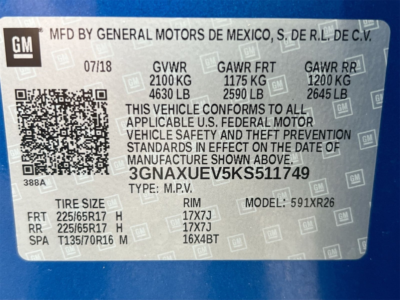 Thumbnail: 2019 Chevrolet Equinox - 36