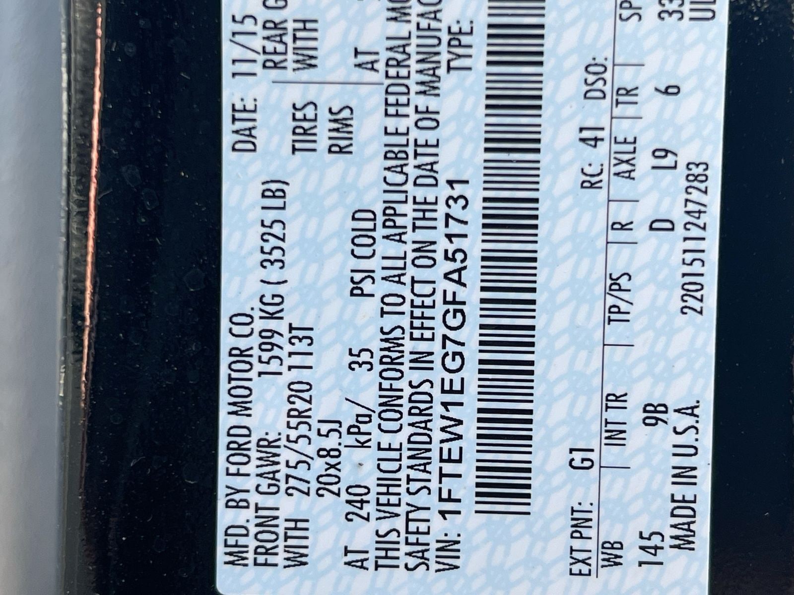 Thumbnail: 2016 Ford F-150 - 36