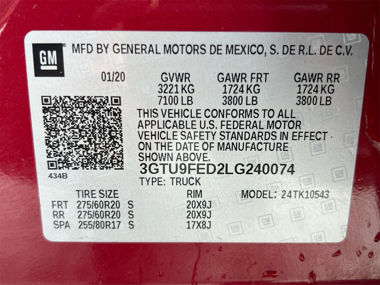 Thumbnail: 2020 GMC Sierra 1500 - 36