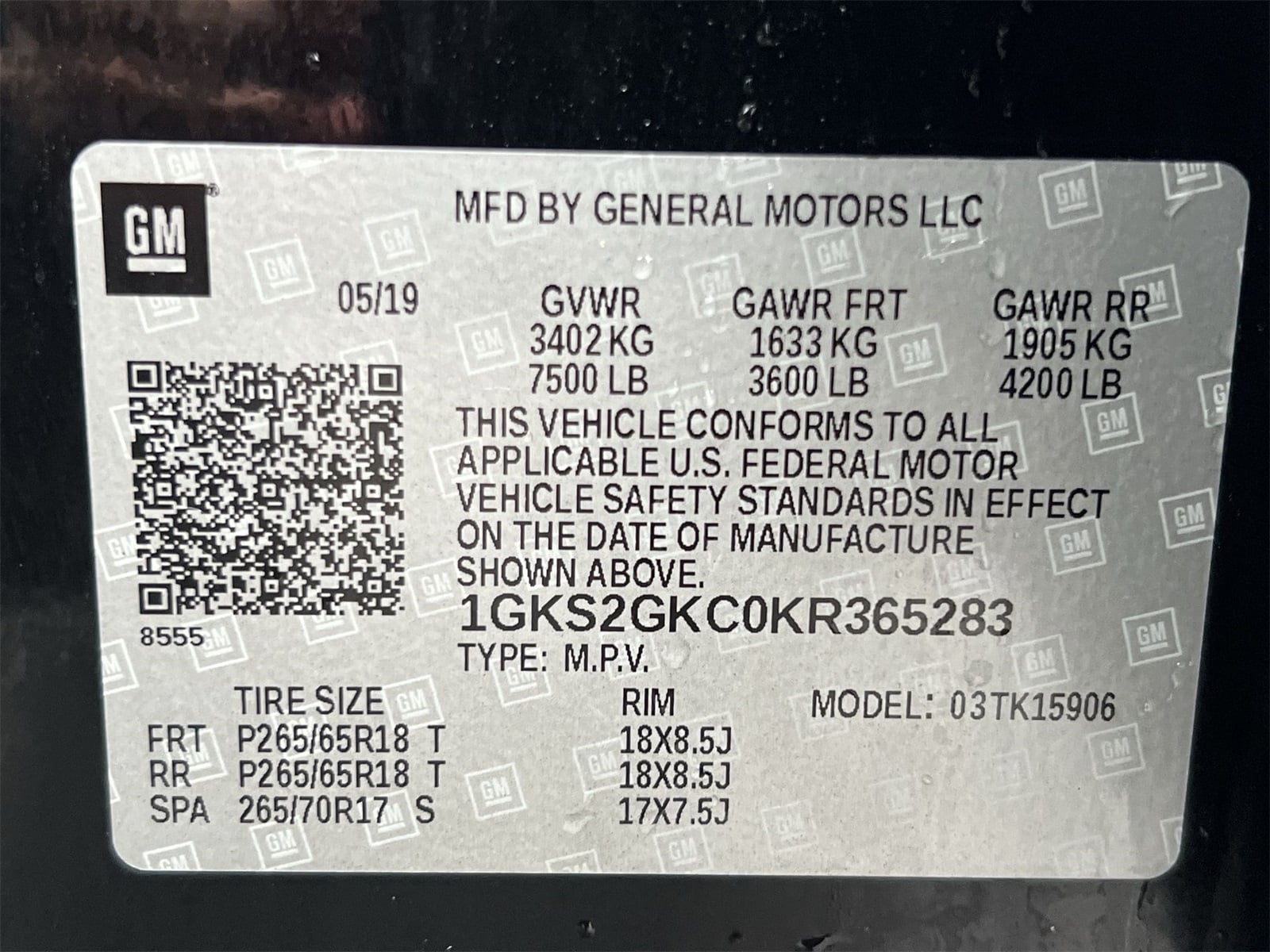 Thumbnail: 2019 GMC Yukon XL - 34