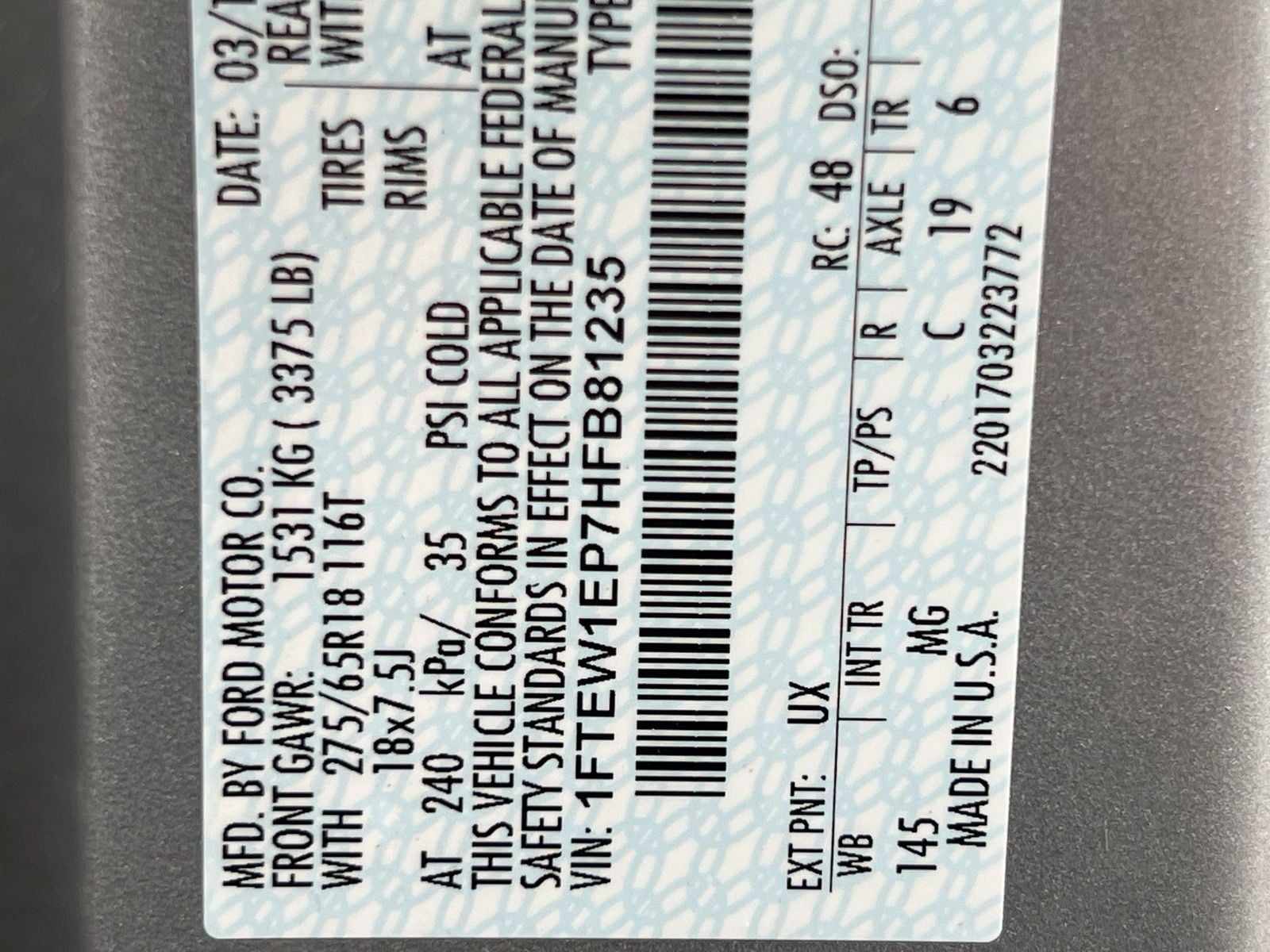 Thumbnail: 2017 Ford F-150 - 36