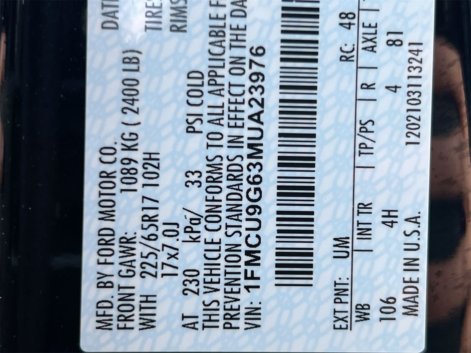 Thumbnail: 2021 Ford Escape - 36