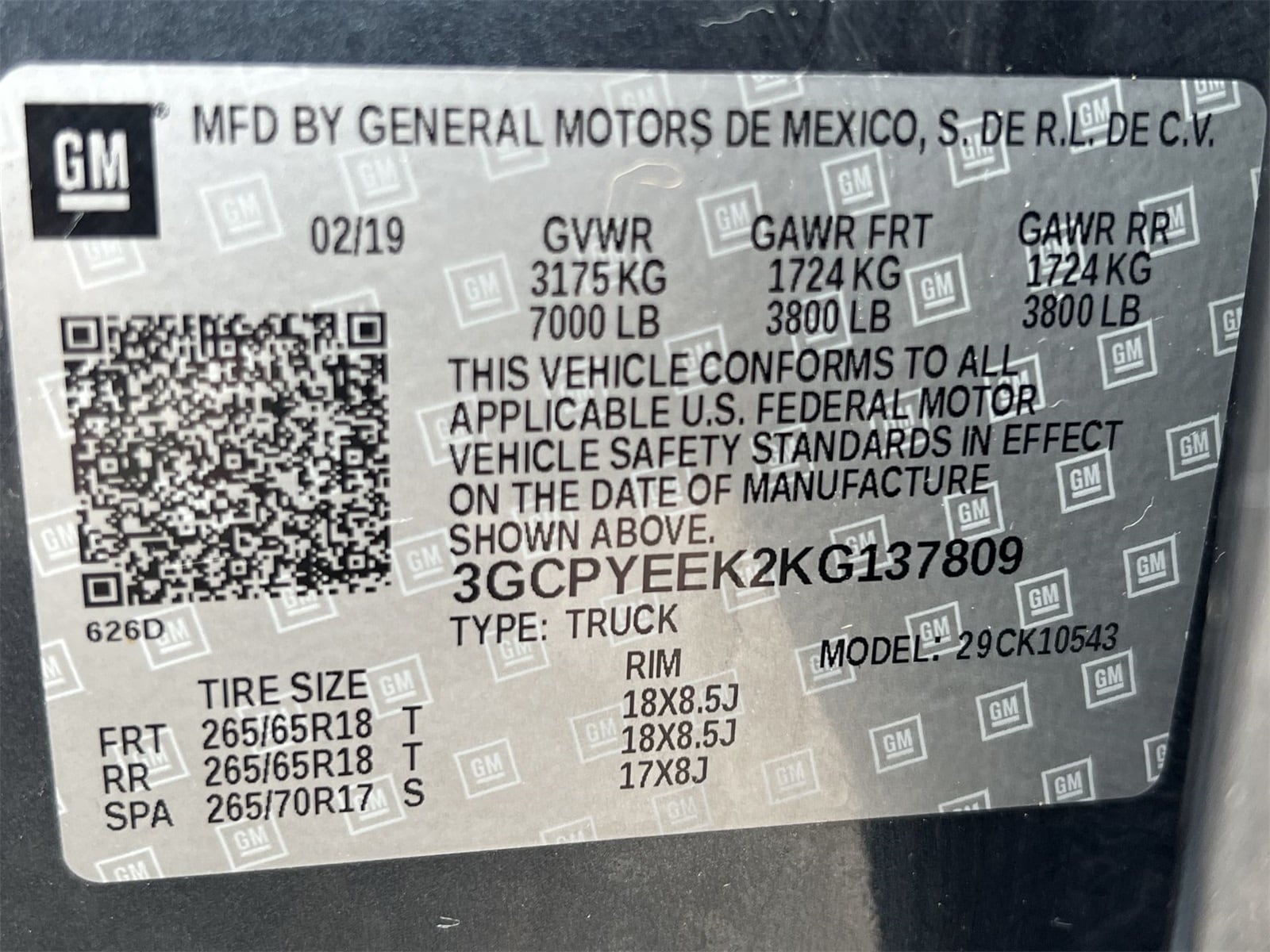 Thumbnail: 2019 Chevrolet Silverado 1500 - 35