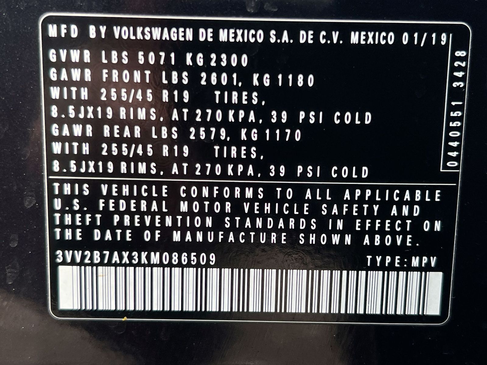 Thumbnail: 2019 Volkswagen Tiguan - 35