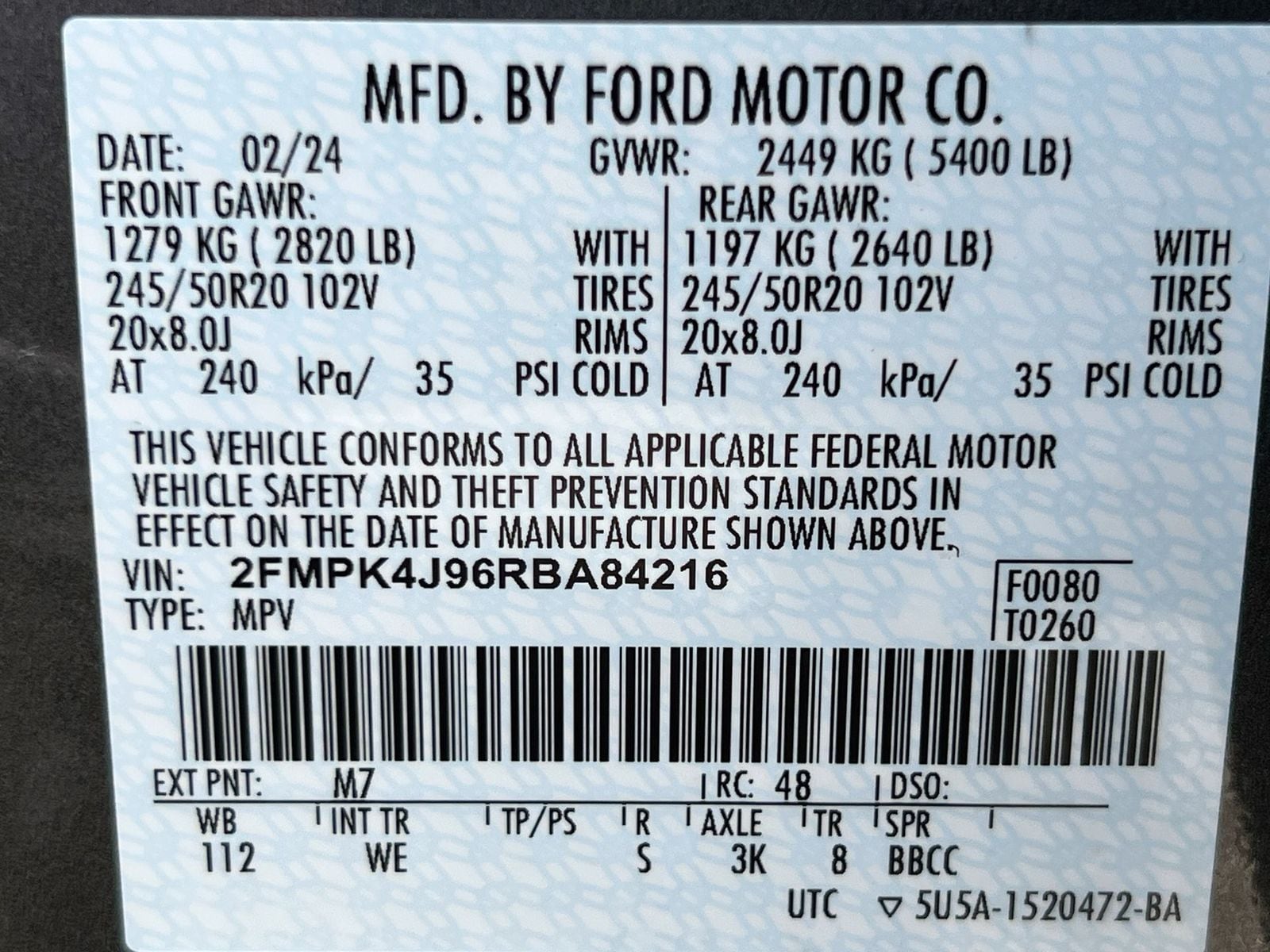 Thumbnail: 2024 Ford Edge - 36