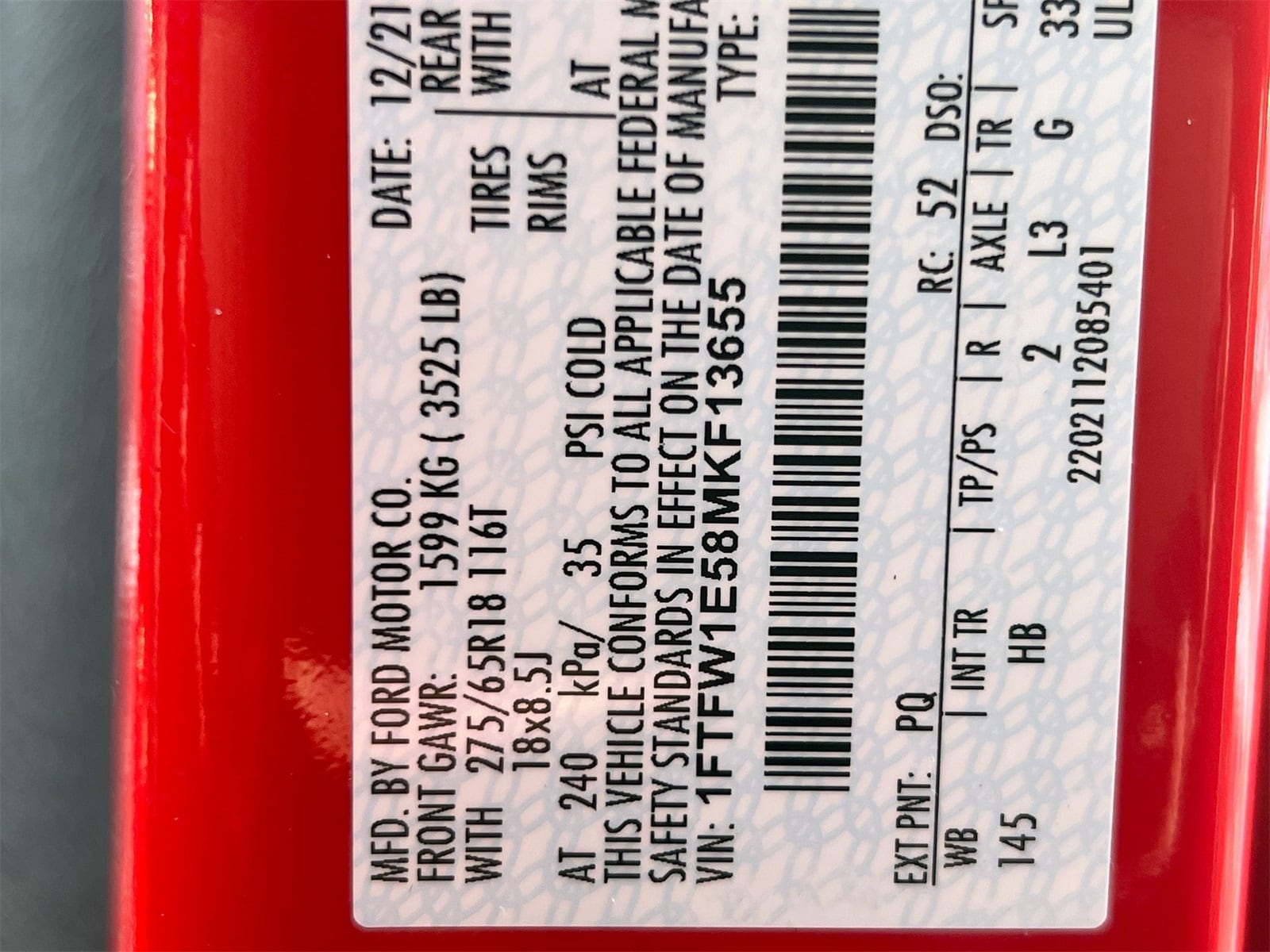 Thumbnail: 2021 Ford F-150 - 36