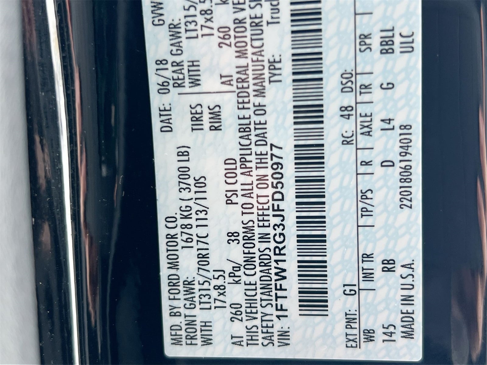 Thumbnail: 2018 Ford F-150 - 36