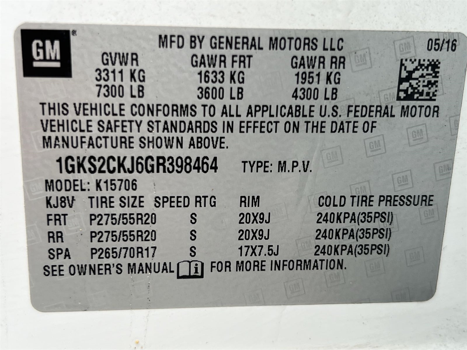 Thumbnail: 2016 GMC Yukon - 37